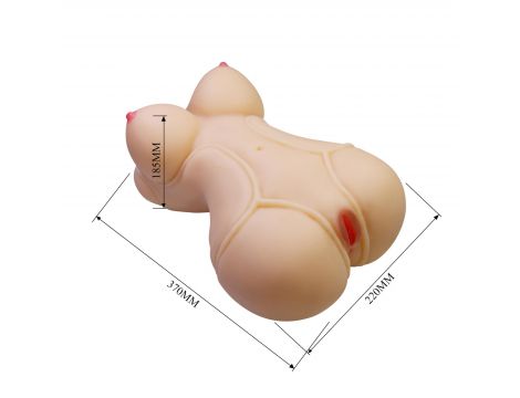 Masturbator waginalny i analny Crazy Bull Diana 37cm - 10