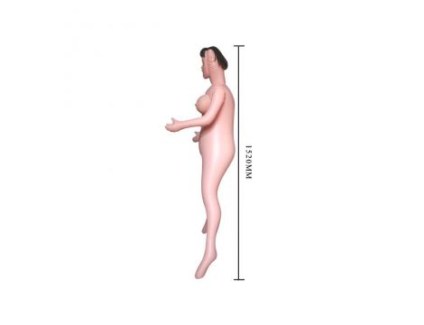 Lalka wibrująca Baile Finish Girl z podwójnymi otworami - 7