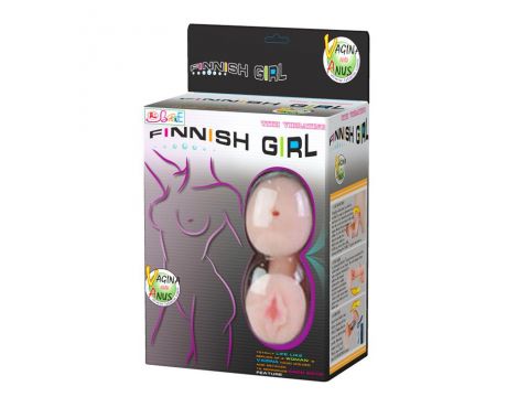 Lalka wibrująca Baile Finish Girl z podwójnymi otworami - 5