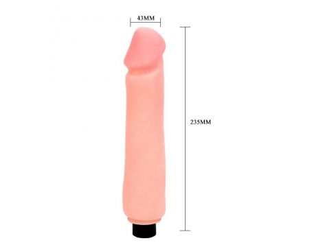 Wibrator Baile elastyczny realistyczny 23 5 cm - 3