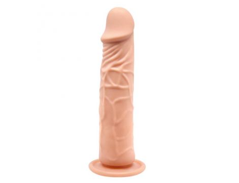 Dildo Baile Barbara z żyłkami cieliste 7.8 cala - 5