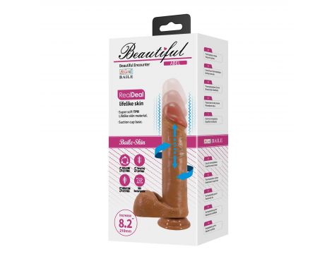 Dildo realistyczne wielofunkcyjne Abel Baile 21 cm - 9