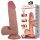 Dildo realistyczne Sliding Skin Baile TPR 8.1''