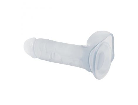 Dildo żelowe realistyczne Baile różowe - 4