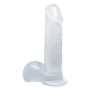 Dildo żelowe realistyczne Baile różowe - 2