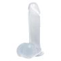 Dildo żelowe realistyczne Baile różowe - 9