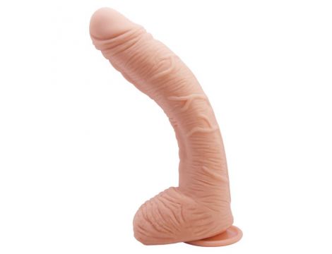 Dildo ssące Baile Beautiful Alex cieliste 11 cali - 3