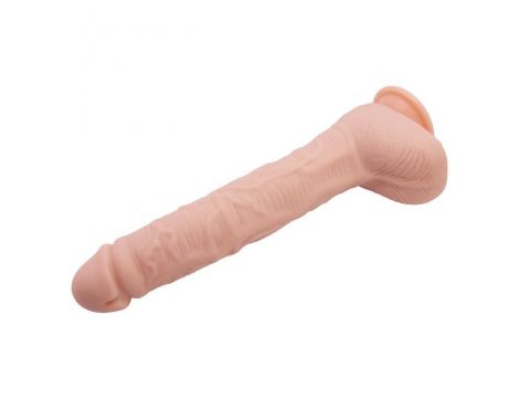 Dildo z cyberskóry Baile Beautiful DICK 11 cali cieliste - 4