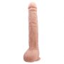 Dildo z cyberskóry Baile Beautiful DICK 11 cali cieliste - 2