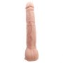 Dildo z cyberskóry Baile Beautiful DICK 11 cali cieliste - 3