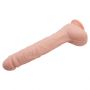 Dildo z cyberskóry Baile Beautiful DICK 11 cali cieliste - 5