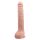 Dildo z cyberskóry Baile Beautiful DICK 11 cali cieliste
