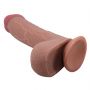 Dildo realistyczne Baile Sliding Skin 9,2 cala TPR z przyssawką - 8