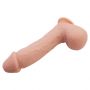 Dildo z przyssawką Baile Beautiful Johnson 8,7'' cieliste - 6