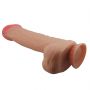 Dildo realistyczne Baile Sliding Skin 10,2'' TPR z przyssawką giętkie - 12