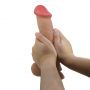 Dildo realistyczne Baile Sliding Skin 10,2'' TPR z przyssawką giętkie - 11