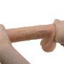 Dildo realistyczne Baile Sliding Skin 10,2'' TPR z przyssawką giętkie - 8