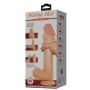 Dildo realistyczne Baile Sliding Skin 10,2'' TPR z przyssawką giętkie - 10