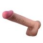 Dildo Baile Sliding Skin giętkie z przyssawką TPR 10,2'' - 3