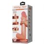 Dildo Baile Sliding Skin giętkie z przyssawką TPR 10,2'' - 11
