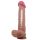 Dildo Baile Sliding Skin giętkie z przyssawką TPR 10,2''