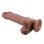 Dildo realistyczne Baile Sliding Skin giętkie przyssawkowe 24 cm TPR - 12