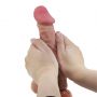 Dildo realistyczne Baile Sliding Skin giętkie przyssawkowe 24 cm TPR - 7