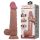 Dildo realistyczne Baile Sliding Skin giętkie przyssawkowe 24 cm TPR