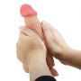 Wibrator realistyczny Baile Sliding Skin 8,5'' flesh z przyssawką - 11