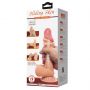 Dildo realistyczne Baile Sliding Skin cieliste 19 cm z przyssawką - 11