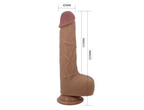 Pretty Love Tommy 23 cm Jasnobrązowy z Pilotem - 8