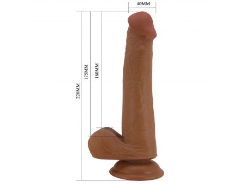 Dildo realistyczne Pretty Love TALLEN TPR 22 cm z przyssawką - 9