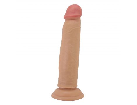 Dildo realistyczne Pretty Love Keon TPR giętkie 21 cm z przyssawką - 9