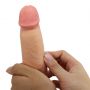 Dildo realistyczne Pretty Love Keon TPR giętkie 21 cm z przyssawką - 5