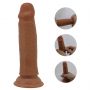 Dildo realistyczne z przesuwającą się skórą Pretty Love Quentin 18 cm - 3