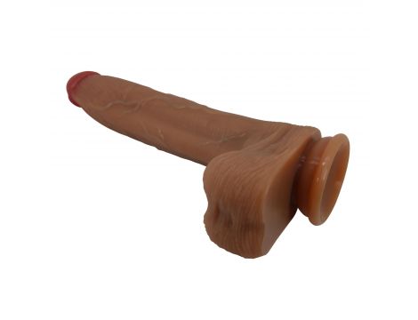 Gigantyczne dildo silikonowe Pretty Love Adley wodoodporne - 6