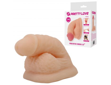 PRETTY LOVE - Realistic Cock 5,3" - 5