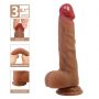 Dildo realistyczne Pretty Love Lisle super miękkie silikonowe 21 cm - 4