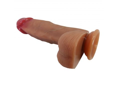 Dildo realistyczne Pretty Love Dwell super miękkie silikonowe 19 cm - 5