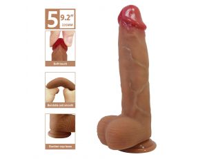 Dildo realistyczne Pretty Love Orton super miękkie silikonowe 23 cm