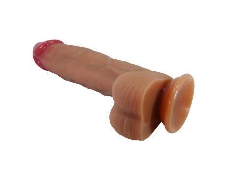 Dildo realistyczne Pretty Love Orton super miękkie silikonowe 23 cm - 5