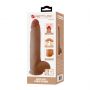 Realistyczne dildo silikonowe Pretty Love Mendel miękkie 25 cm - 7