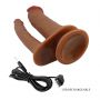 Podwójne dildo wibrujące Pretty Love Hulbert cieliste 18 cm - 6
