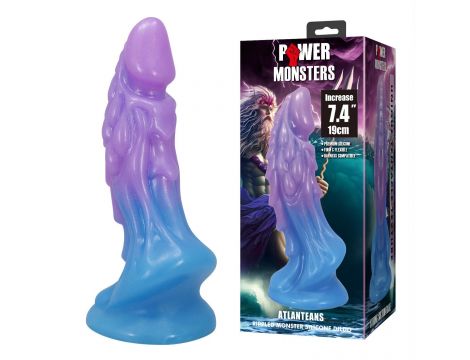 Dildo silikonowe Power Monsters Atlanteans 19 cm - 3