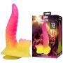 Dildo silikonowe żłobione Power Monsters Flamebeast 22,5 cm - 2