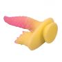 Dildo silikonowe żłobione Power Monsters Flamebeast 22,5 cm - 4