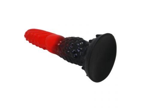 Dildo silikonowe pofalowane Power Monsters Fire Dragon 24.5 cm - 7