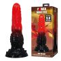Dildo silikonowe pofalowane Power Monsters Fire Dragon 24.5 cm - 3