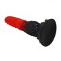Dildo silikonowe pofalowane Power Monsters Fire Dragon 24.5 cm - 8