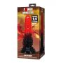 Dildo silikonowe pofalowane Power Monsters Fire Dragon 24.5 cm - 10